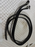 EA Black Stirrup Leathers – 135cm