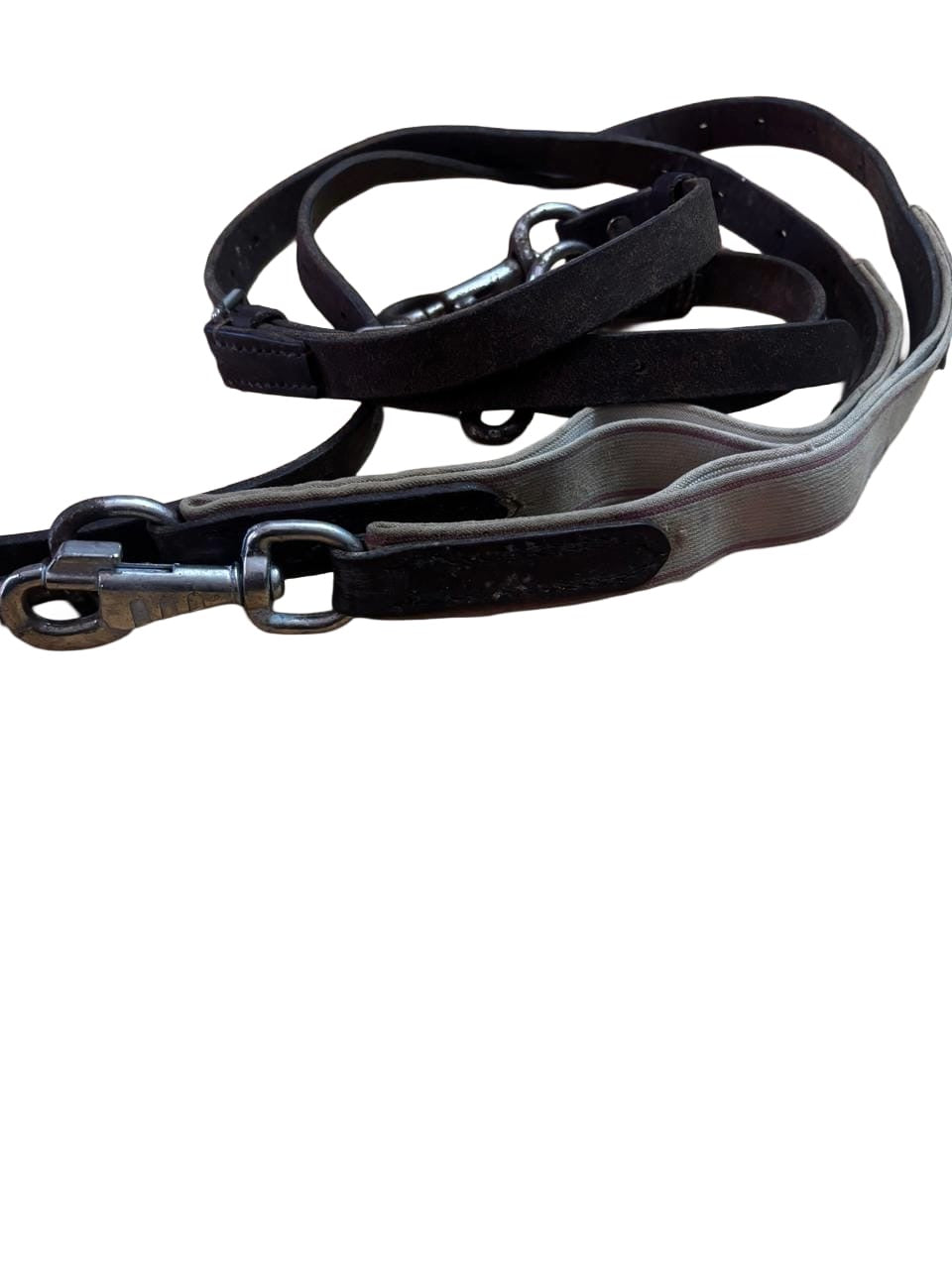 Leather side reins