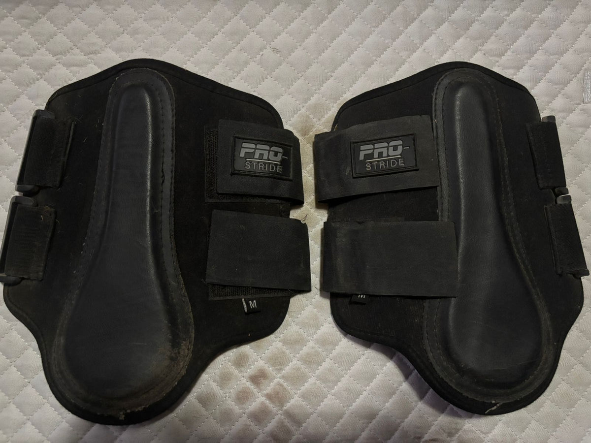 Pro-Stride COB Brushing Boots – Black