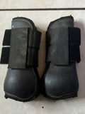 Black Front Tendon Boots - COB