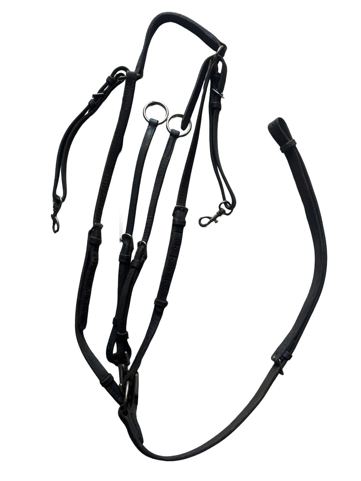 Black Leather Breastplate - COB