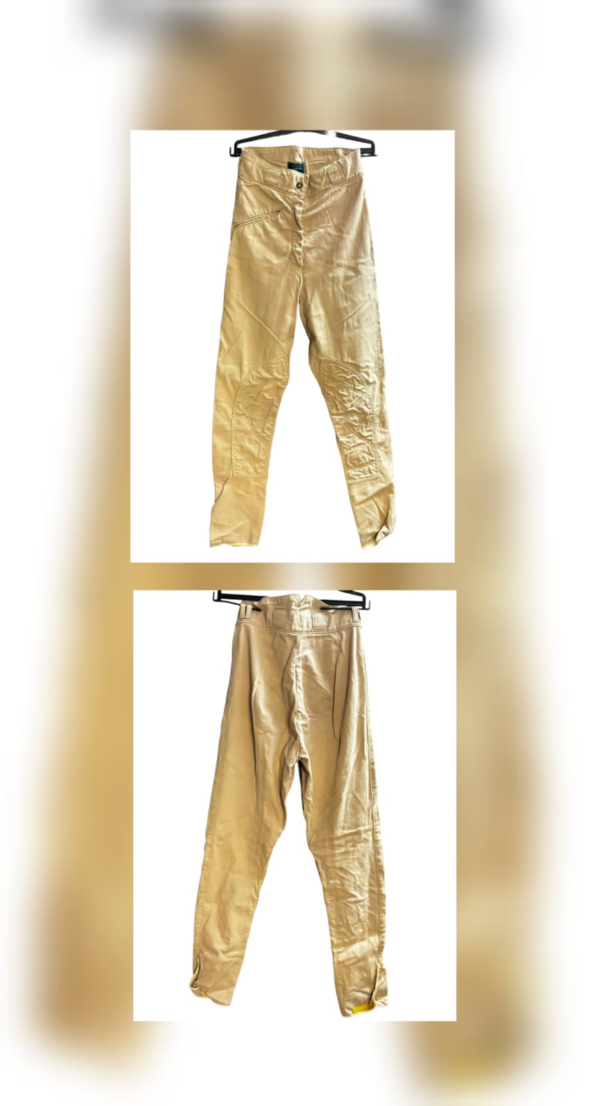 Lucinda Green Clothing Cream Jodhpur - Size 36
