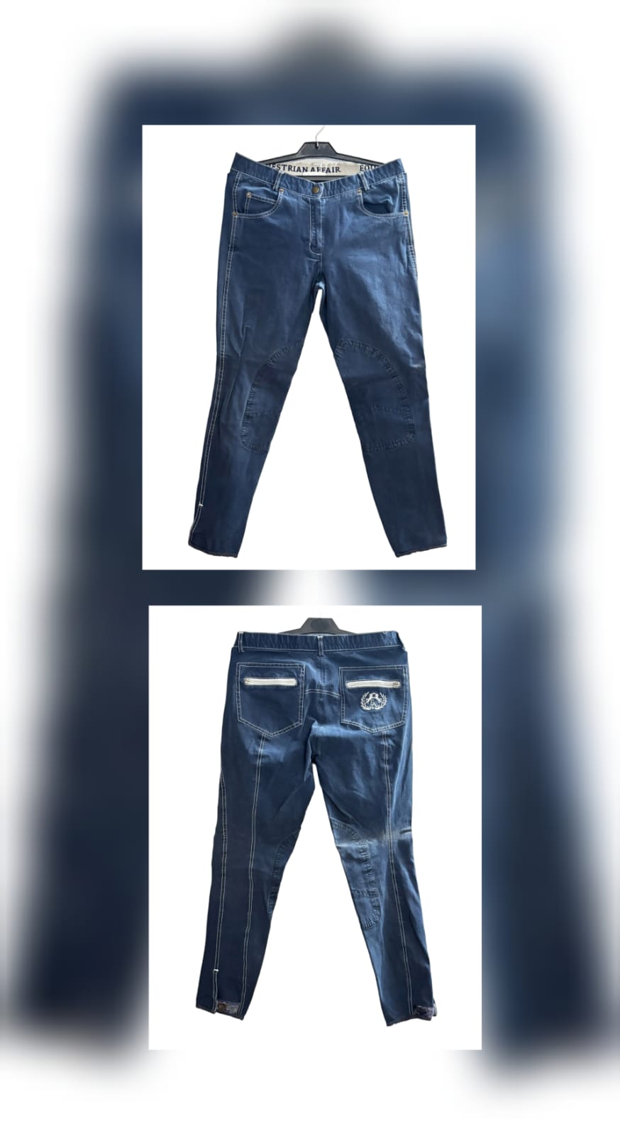 Equestrian Affair Navy Jodhpur - Size 28