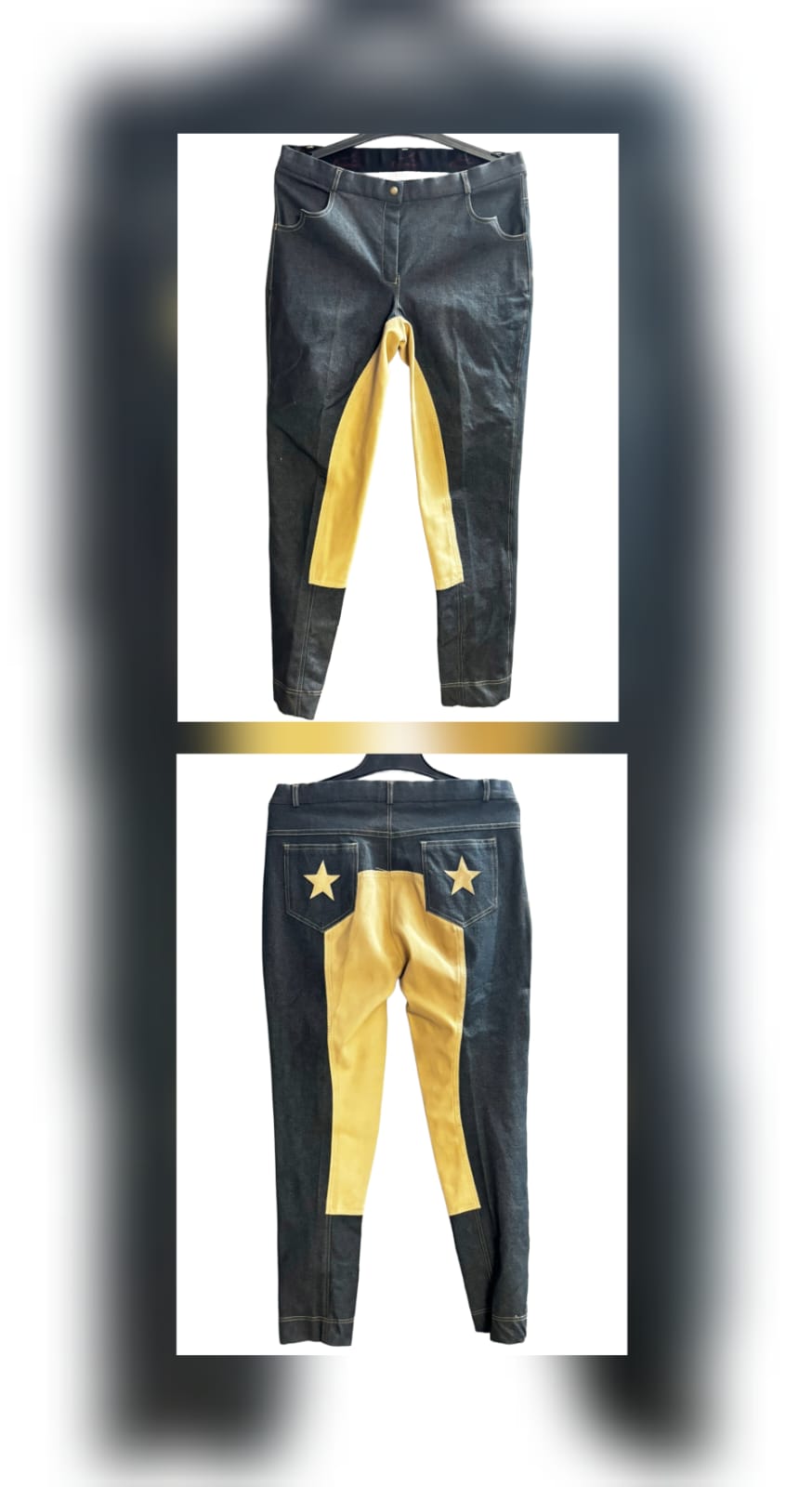 Equileisure Jean / Cream Jodhpur - Size 42