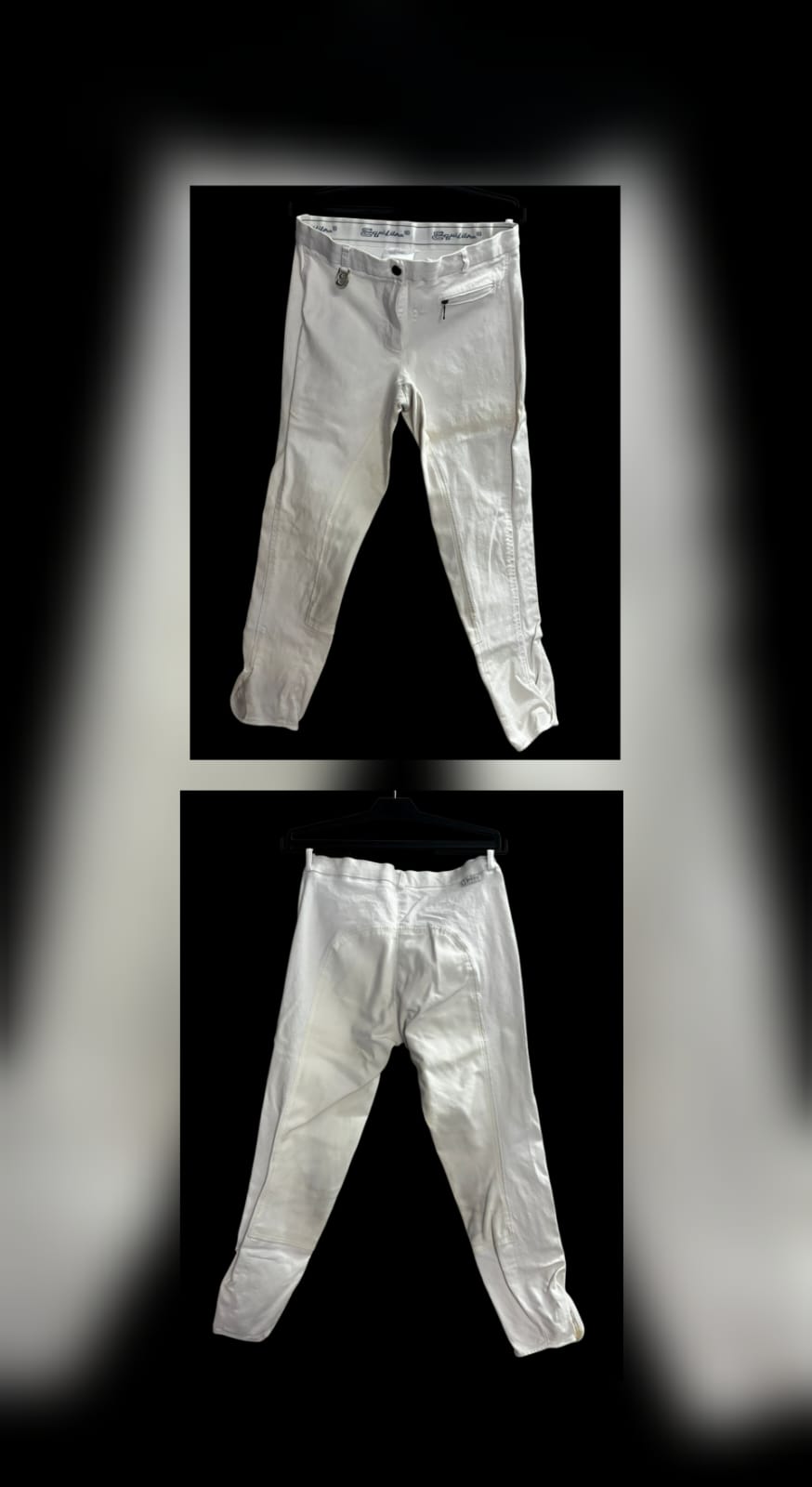 Equilibre White Jodhpur - Size 30