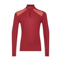 LeMieux Young Rider Mia Mesh Base Layer - Russet