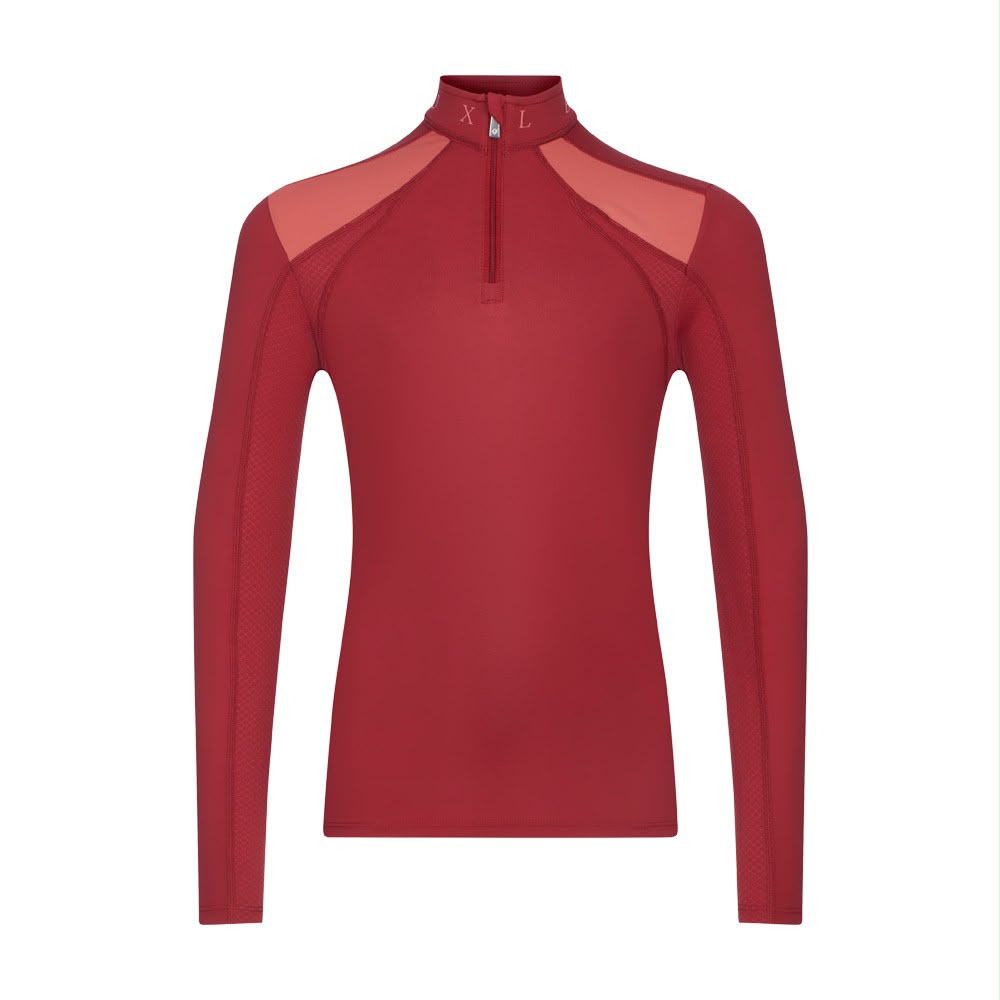 LeMieux Young Rider Mia Mesh Base Layer - Russet
