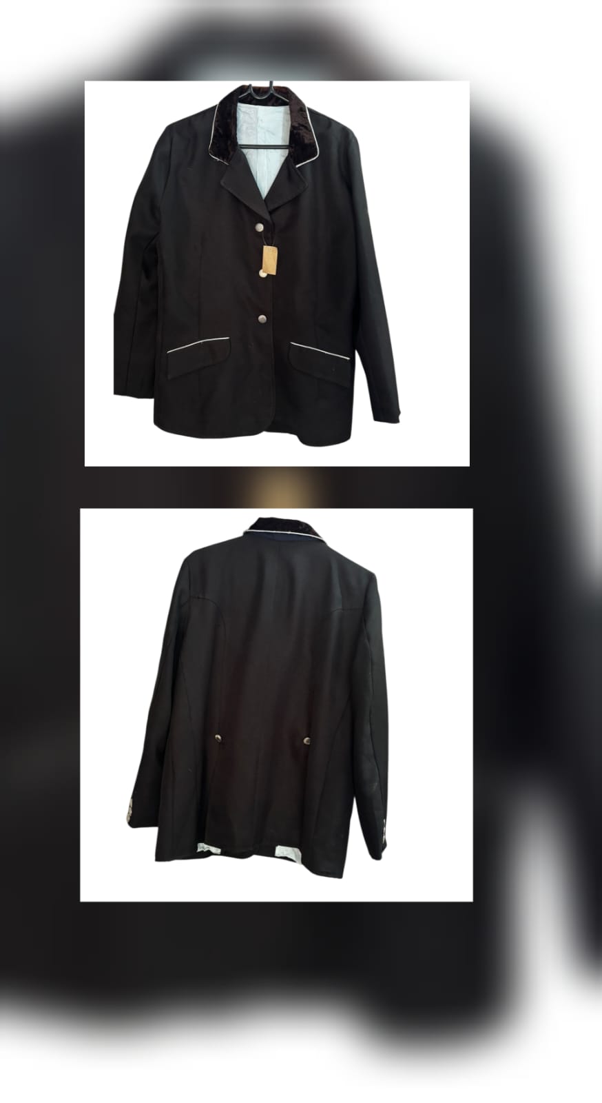 Black Show Jacket - Large