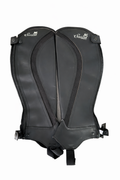Savara Black Leather Chaps Medium - NEW