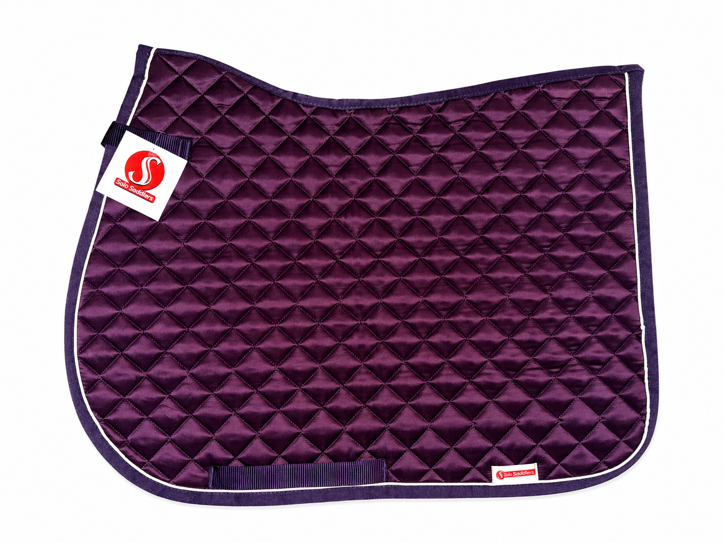 Solo Saddlers Quilted Satin Saddle Pad - GP Full