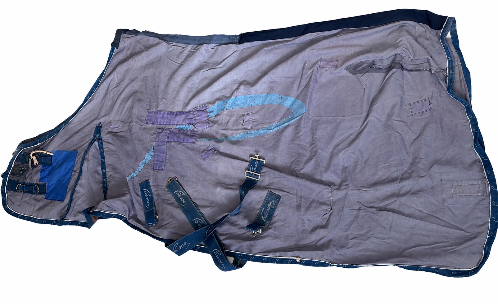Pessoa Blue Day Sheet – 135cm (Second-Hand)