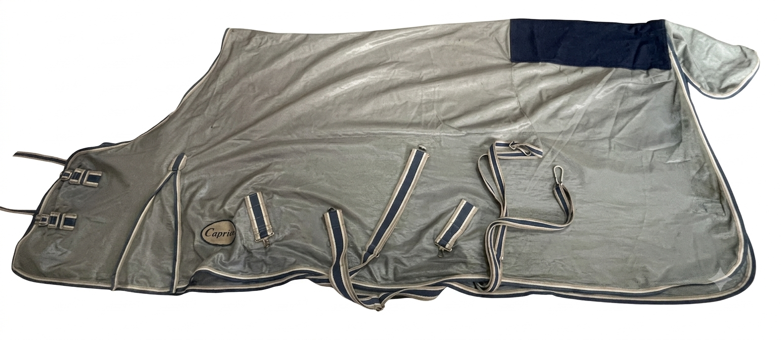 Capriole Grey Fly Sheet (No Neck) – 150cm (Second-Hand)