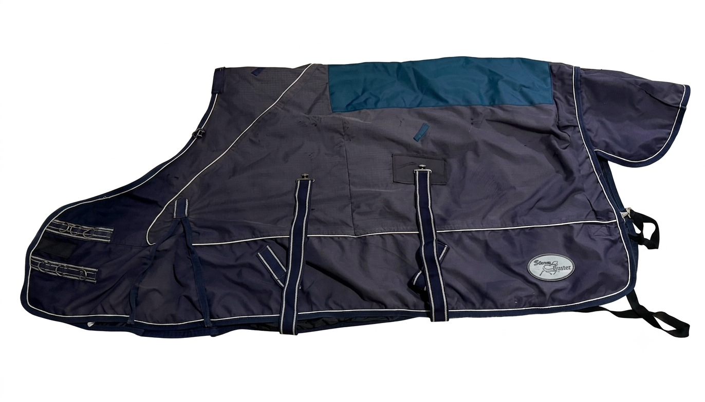 Storm Buster Navy Blue Rain Sheet – 120cm (Second-Hand)