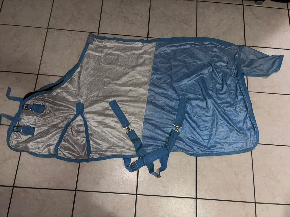 Blue & White Fly Sheet – 115cm