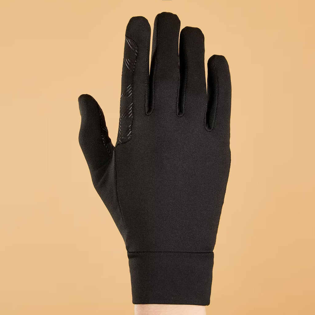 Fouganza Junior Riding Gloves Black