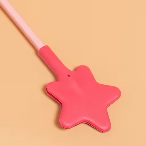 Fouganza Pink Star Jumping Crop 58cm