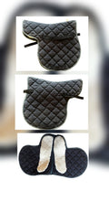 True Comfort Navy Shaped Numnah