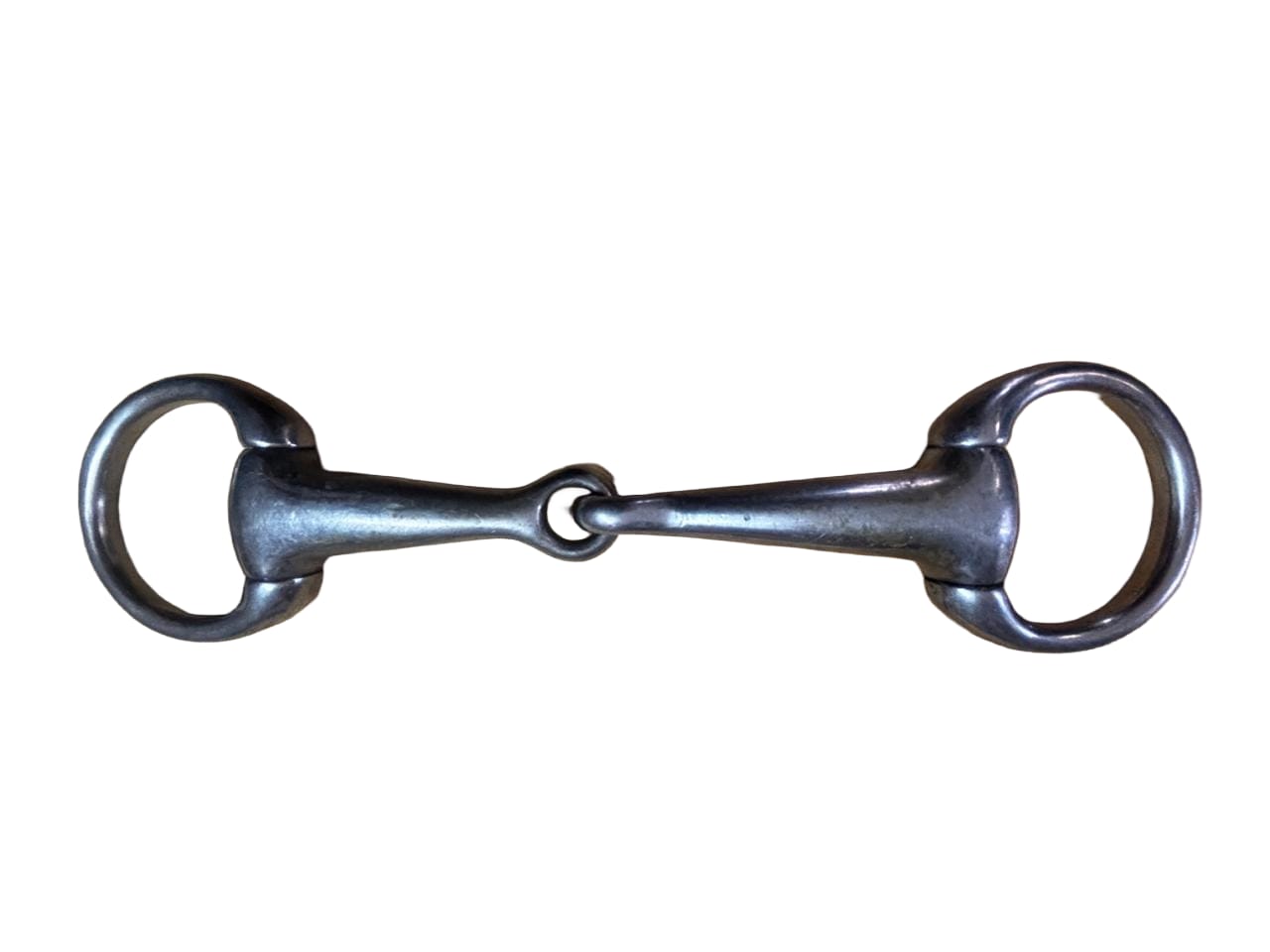 Eggbutt single jointed snaffle