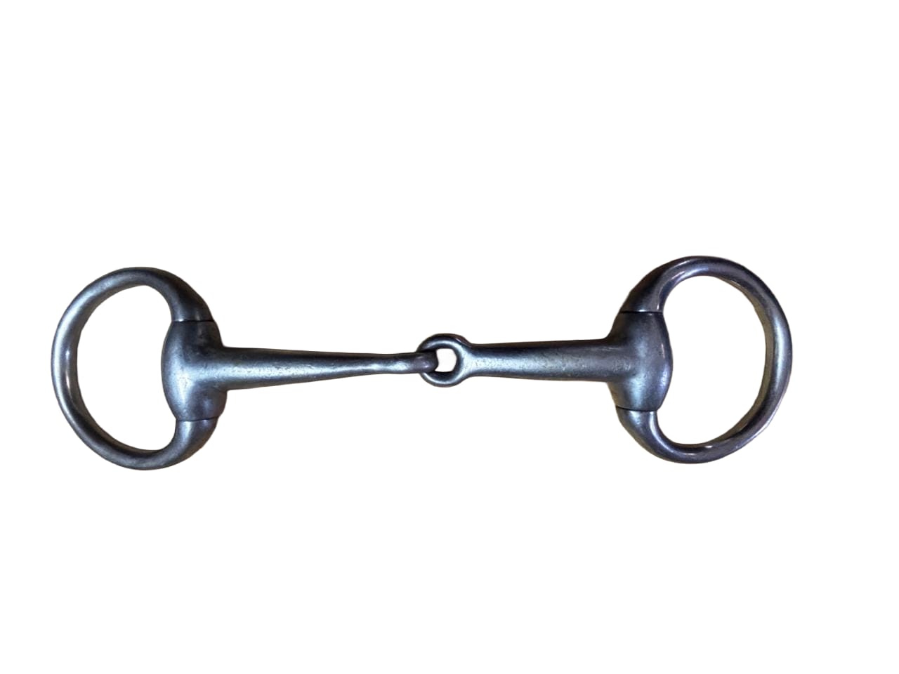 Eggbutt single jointed snaffle