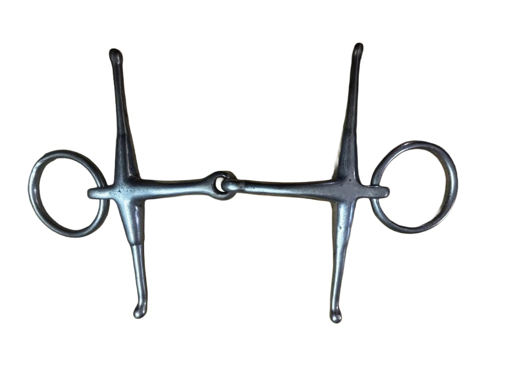 Single jointed Fulmer snaffle bit