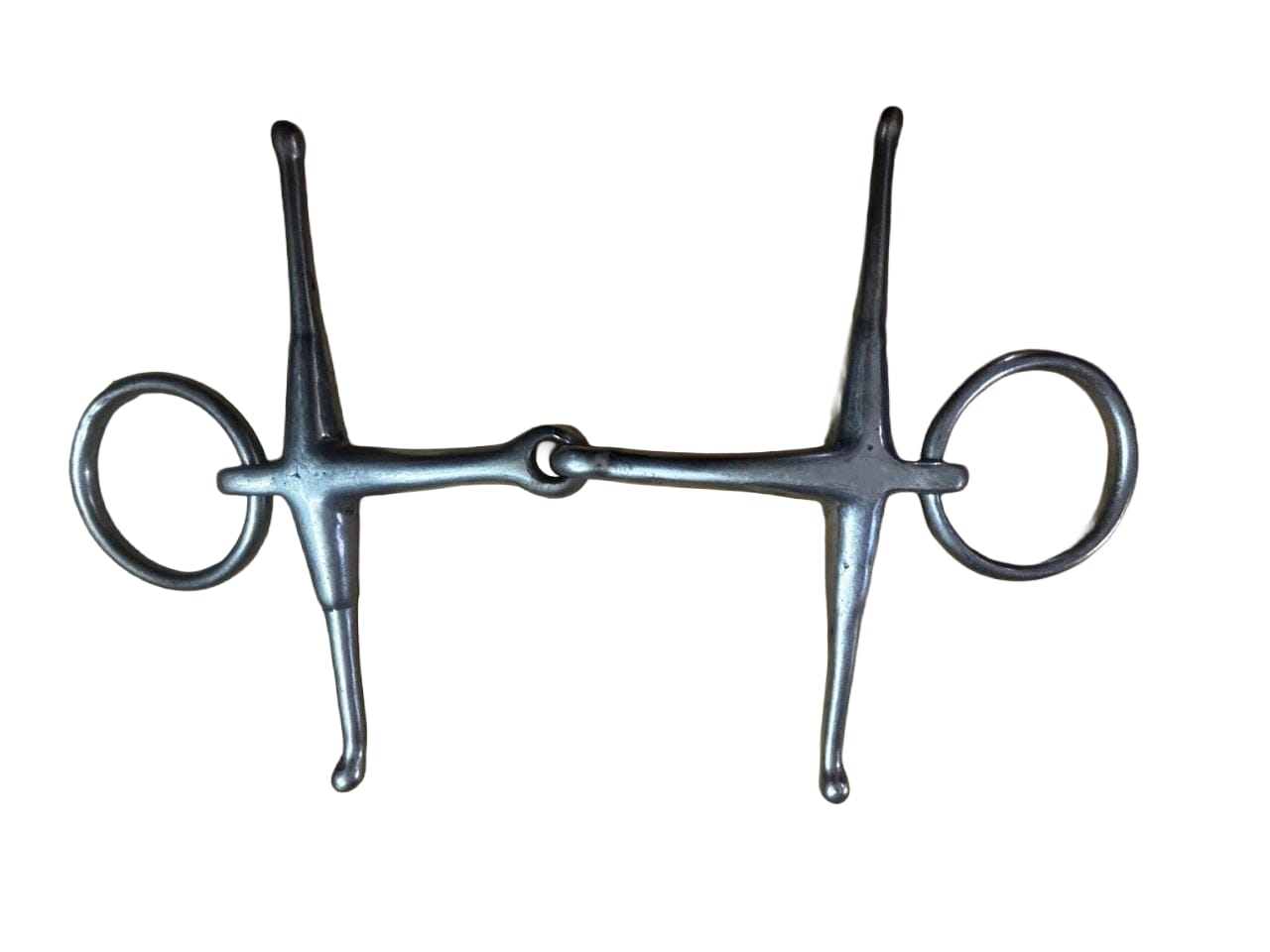 Single jointed Fulmer snaffle bit