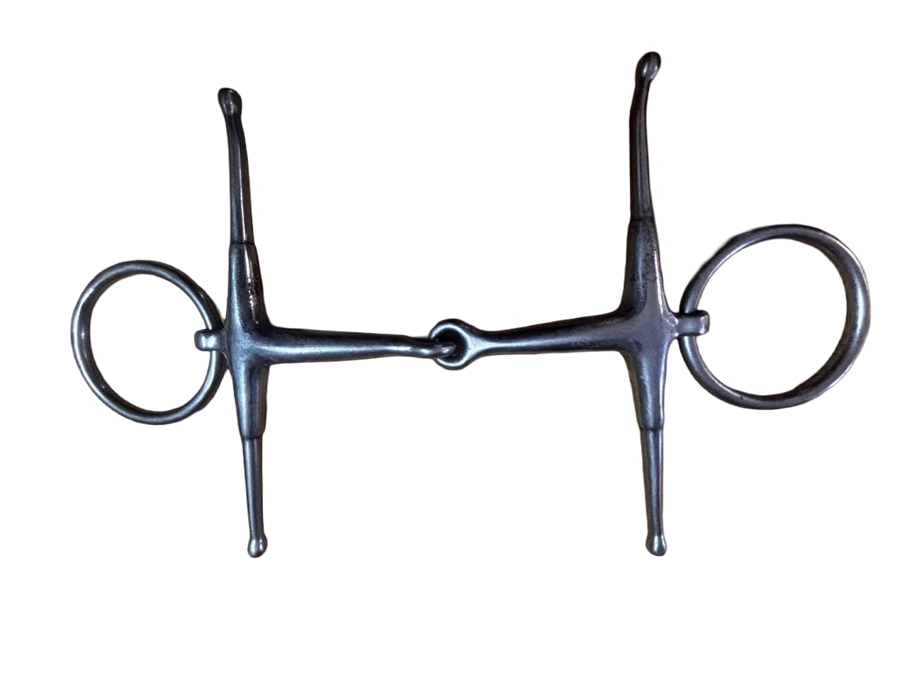 Single jointed Fulmer snaffle bit