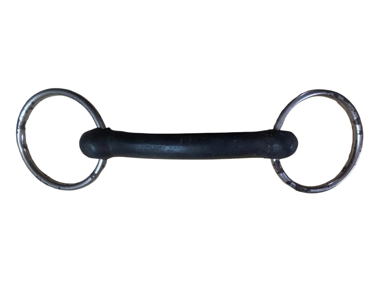 Rubber Mullen mouth snaffle